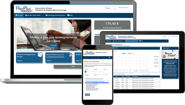Solutions de paiement numérique Produits FlexPlus