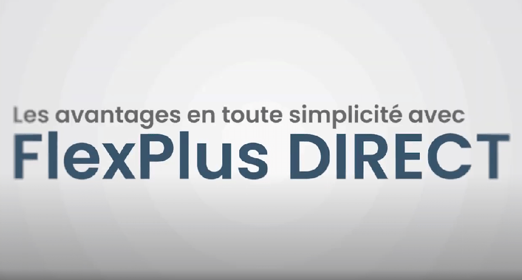 FlexPlus Direct Video Overlay image showing flexplus direct text
