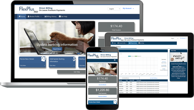 Images of FlexPlus PAY on Technology Devices